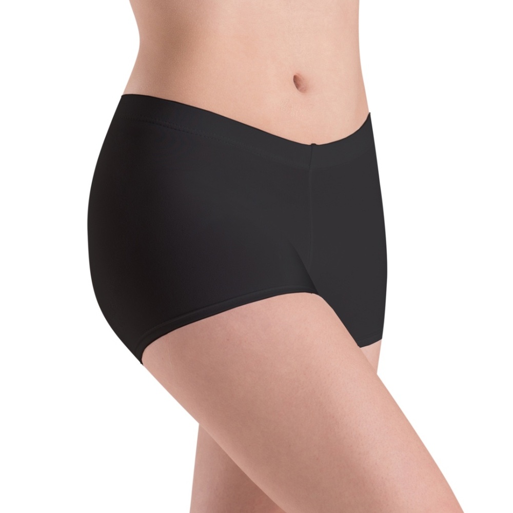 Motionwear low rise shorts, black